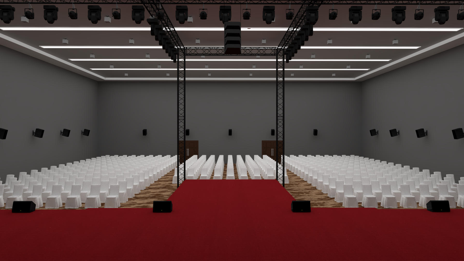 室內(nèi)大型演出（600-800m2）