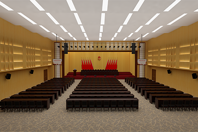 人大、政協表決會議室報告廳（550-750m2）